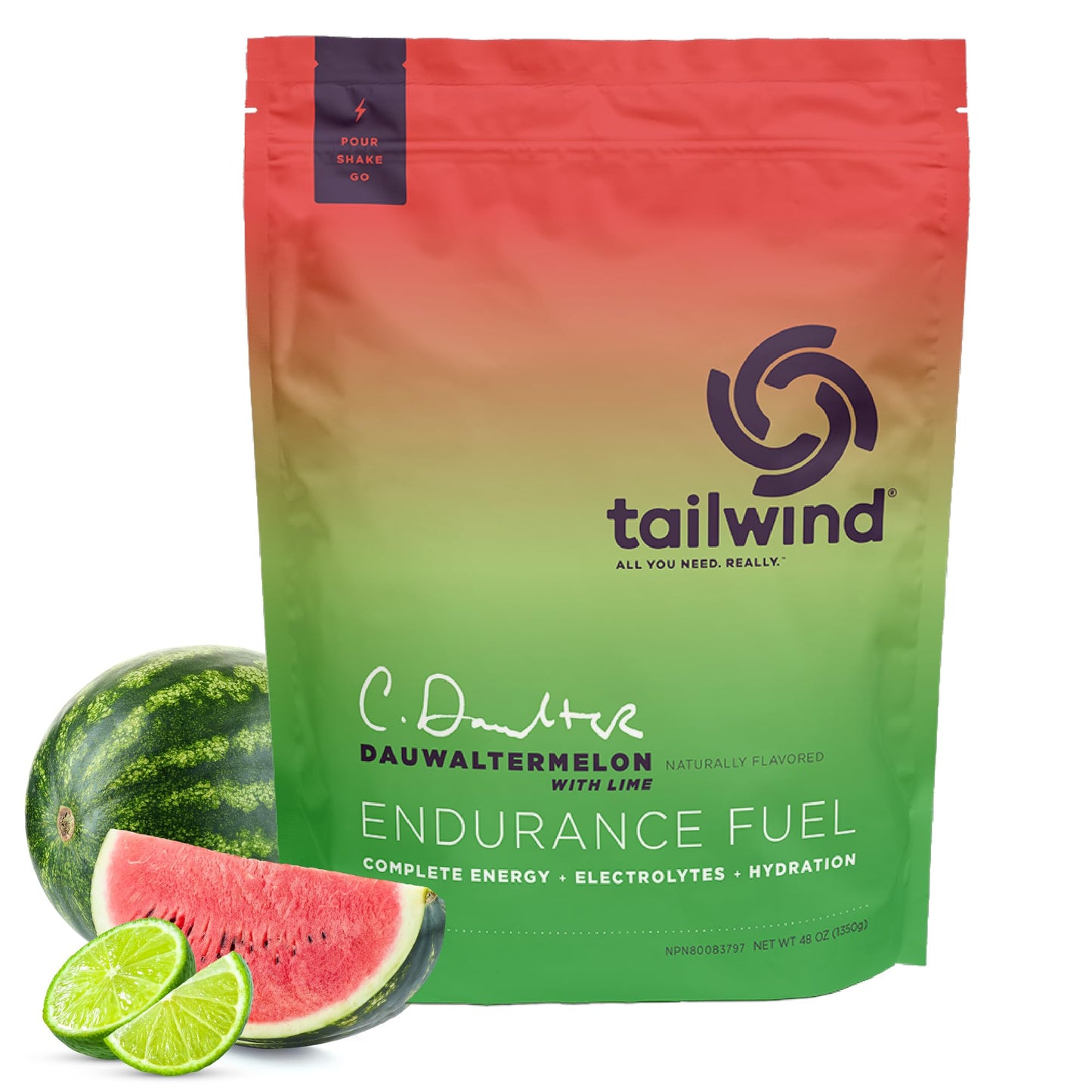 Tailwind Nutrition Endurance Fuel 50 Dewaultermelon - 1,350g
