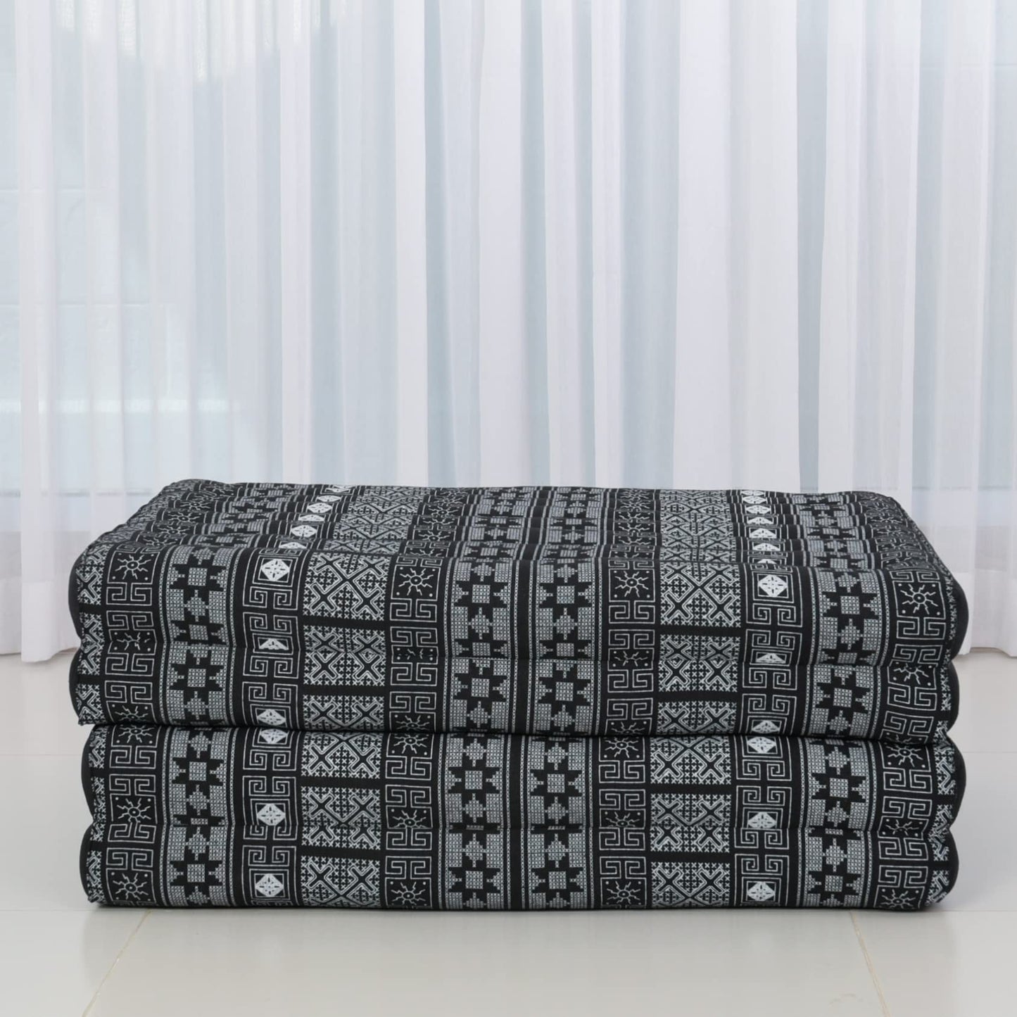 Leewadee Thai Trifold Mattress 200 x 70 cm Kapok Futon Alternative