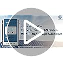EPEVER MPPT Solar Charge Controller 30A 12V/24V Auto Max PV 100V Common Negative Ground LCD Display Solar Panel Charger Regulator for Gel Flooded Sealed LiFePO4 Lithium (Tracer3210AN)