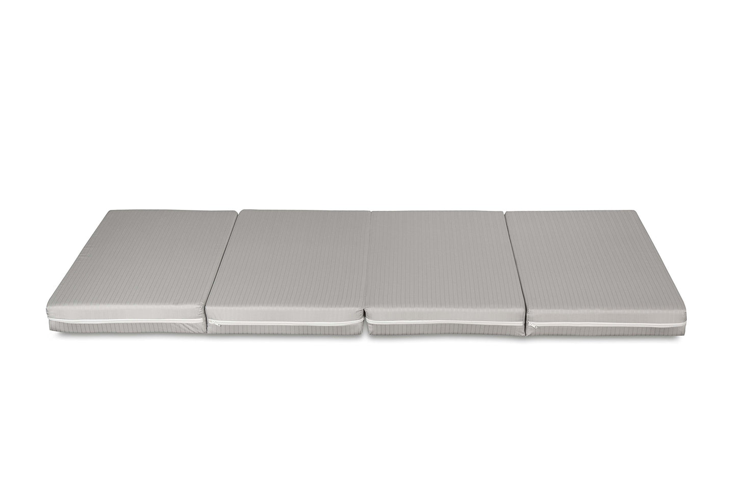 EVERGREENWEB - Single Mattress 80x190 10 cm high Multifunctional, convertible into a comfortable Futon Pouf Space-saving Folding Bed 4 parts