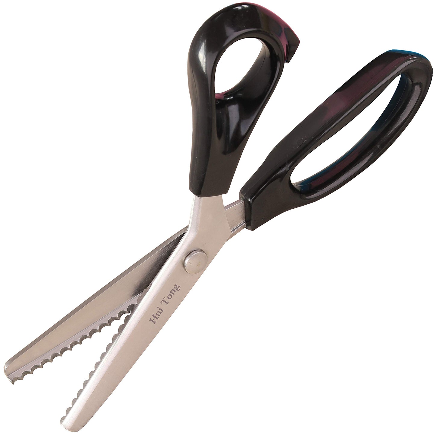 Hui Tong Scallop Scissors for Fabric Strong & Sharpe Pinking Shears Serrated and Scalloped Pinking Shears A Total of 6 Models (Scalloped 5mm)