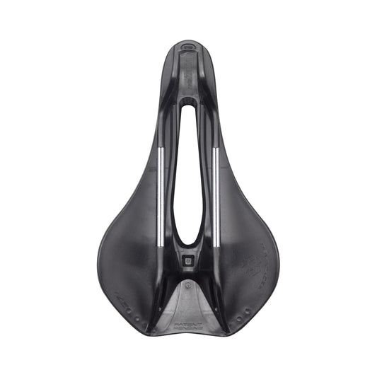Selle Italia Model X Comfort Plus - 100% Sustainable Green Bike Saddle, Road & E-Bike Comfortable with Additional Padding and Superflow Hole, Black