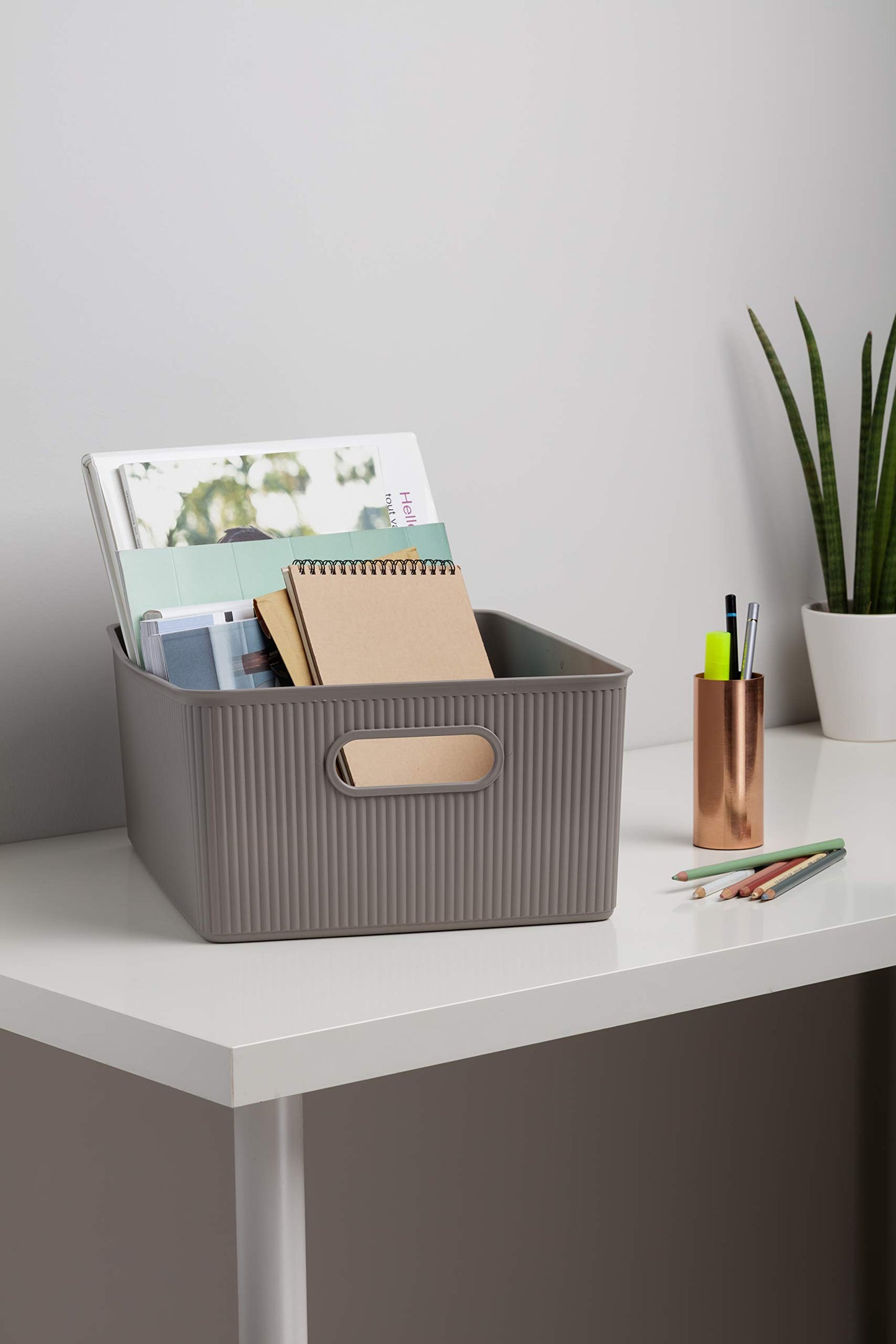 TATAY Storage Basket Baobab BPA-Free Compact Versatile Design