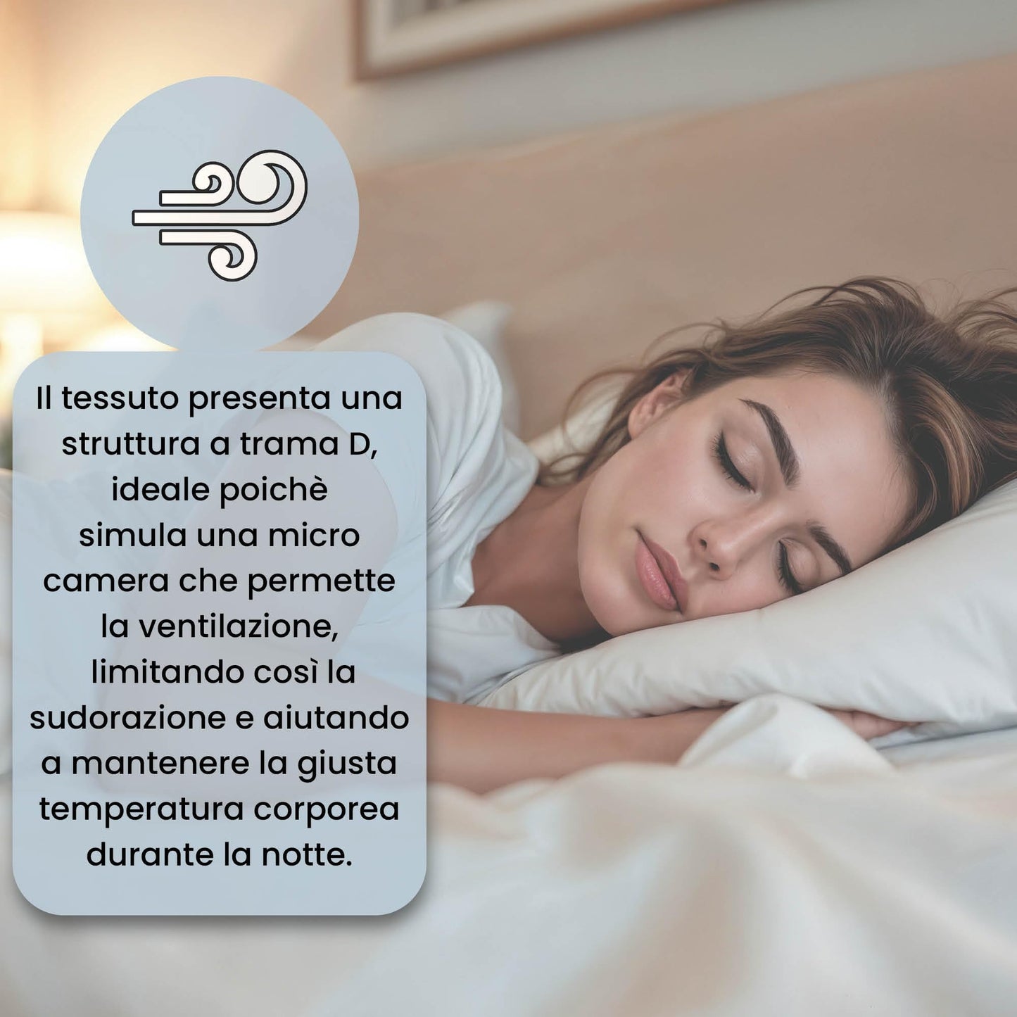 MB HOME ITALY Mattress Cover, Thermocontrol, White, Small Double 120x200 cm