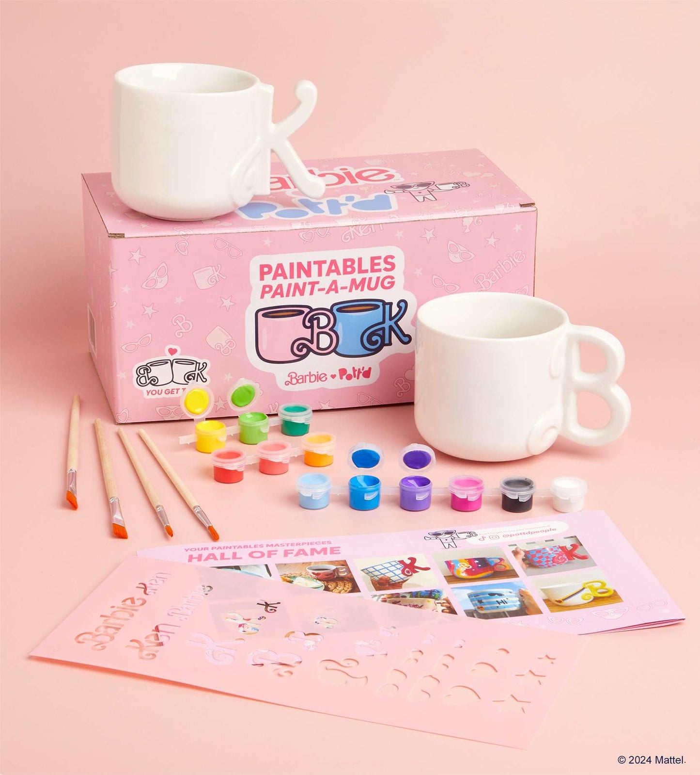 Barbie x Pottd Paint-a-Mug