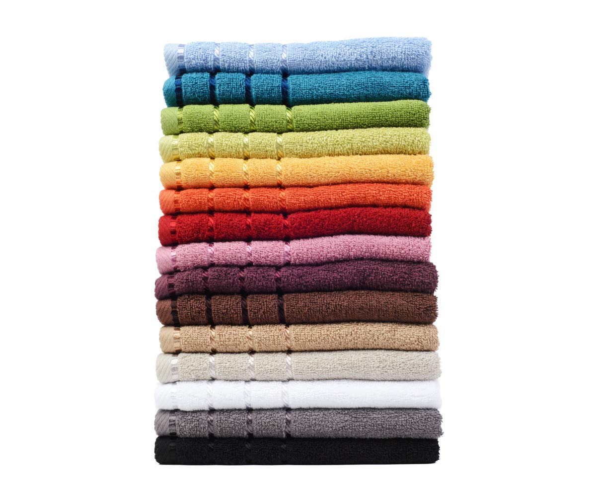 Gözze - Bath Towel, Berlin, 100% Cotton, 70 x 140 cm - Blue