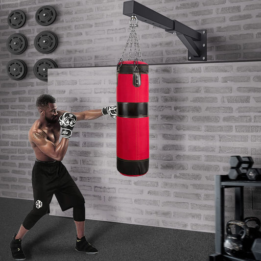 SELEWARE Heavy Bag Wall Mount Heavy Duty Heavy Bag Hanger Punching Bag Bracket for Boxing, Muay Thai and MMA Training
