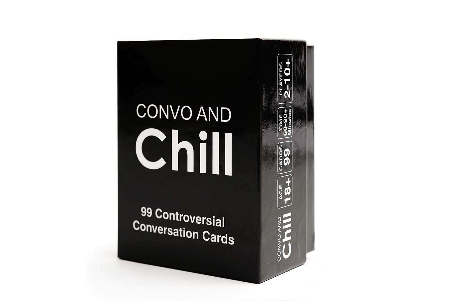 Convo and Chill - 99 Epic Conversation Starters for Guests, Couples or Guests - Fun, Thought-provoking Discussion Cards for Game Nights, Dates,