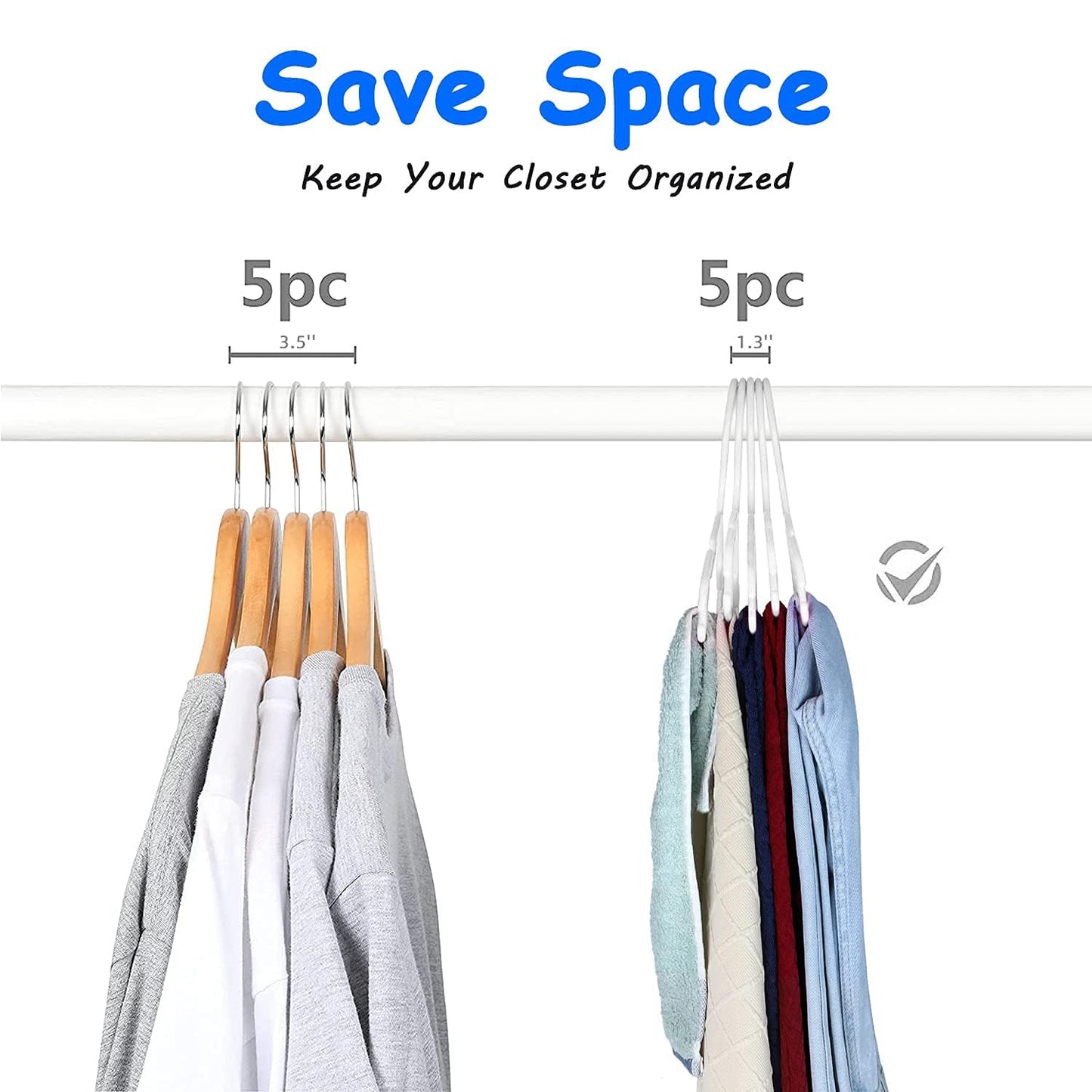Baby Coat Hangers for Clothes 40 Pack Toddler White Hanger, Kids and Childrens Hangers for Closet