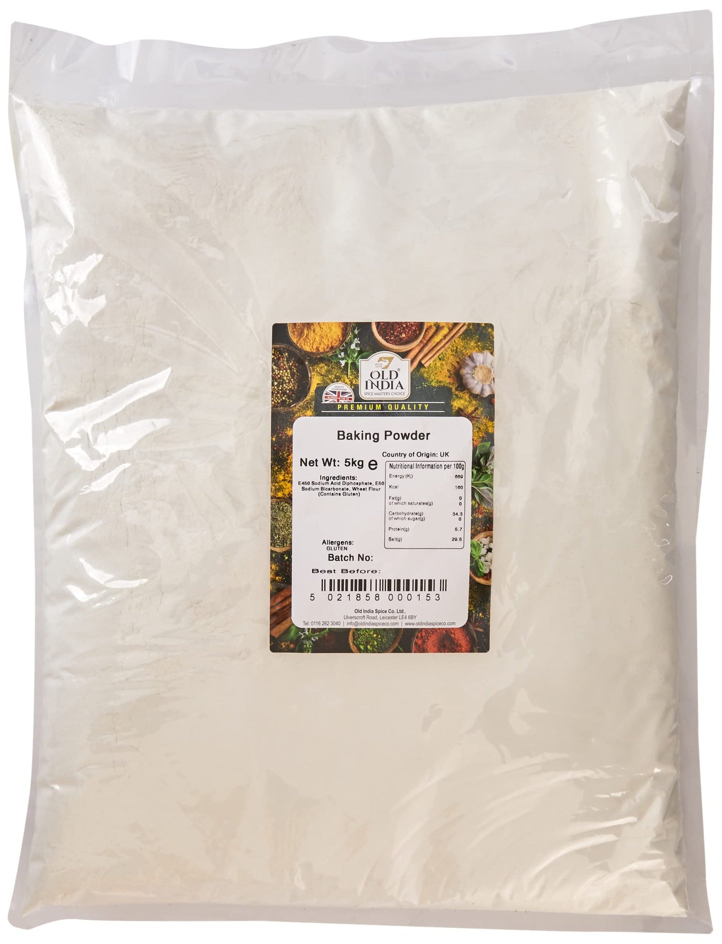 Old India Baking Powder 5kg