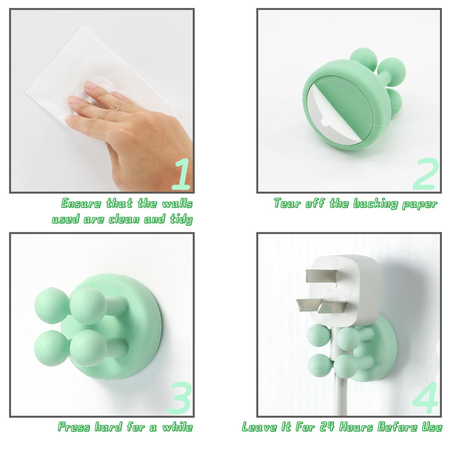 Silicone Toothbrush Holders Multi-Function Hook Razor holder Waterproof Self Adhesive Wall Mounted Single Hook for Wall or Glass for Hanging Bathroom