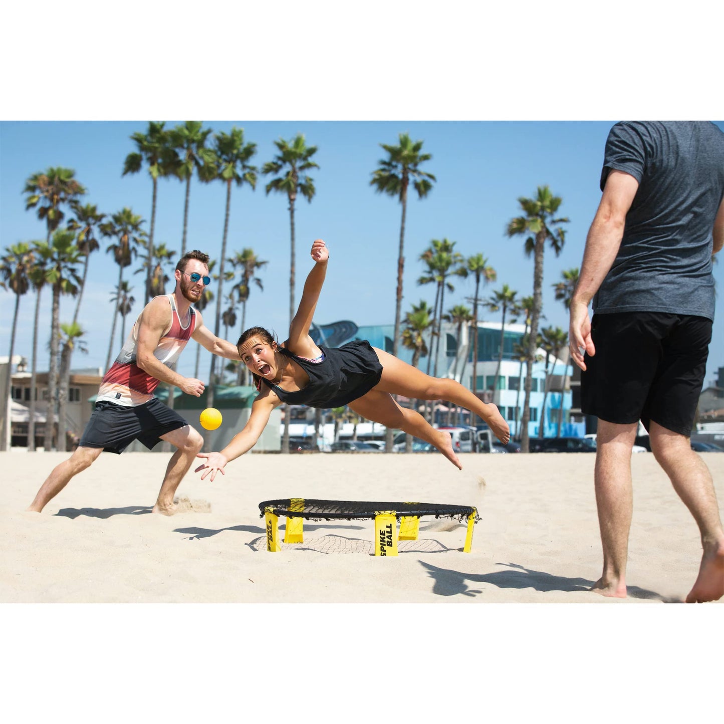 Spikeball 3 Ball Game Set - Includes 3 Balls, Drawstring Bag, and Rule Book