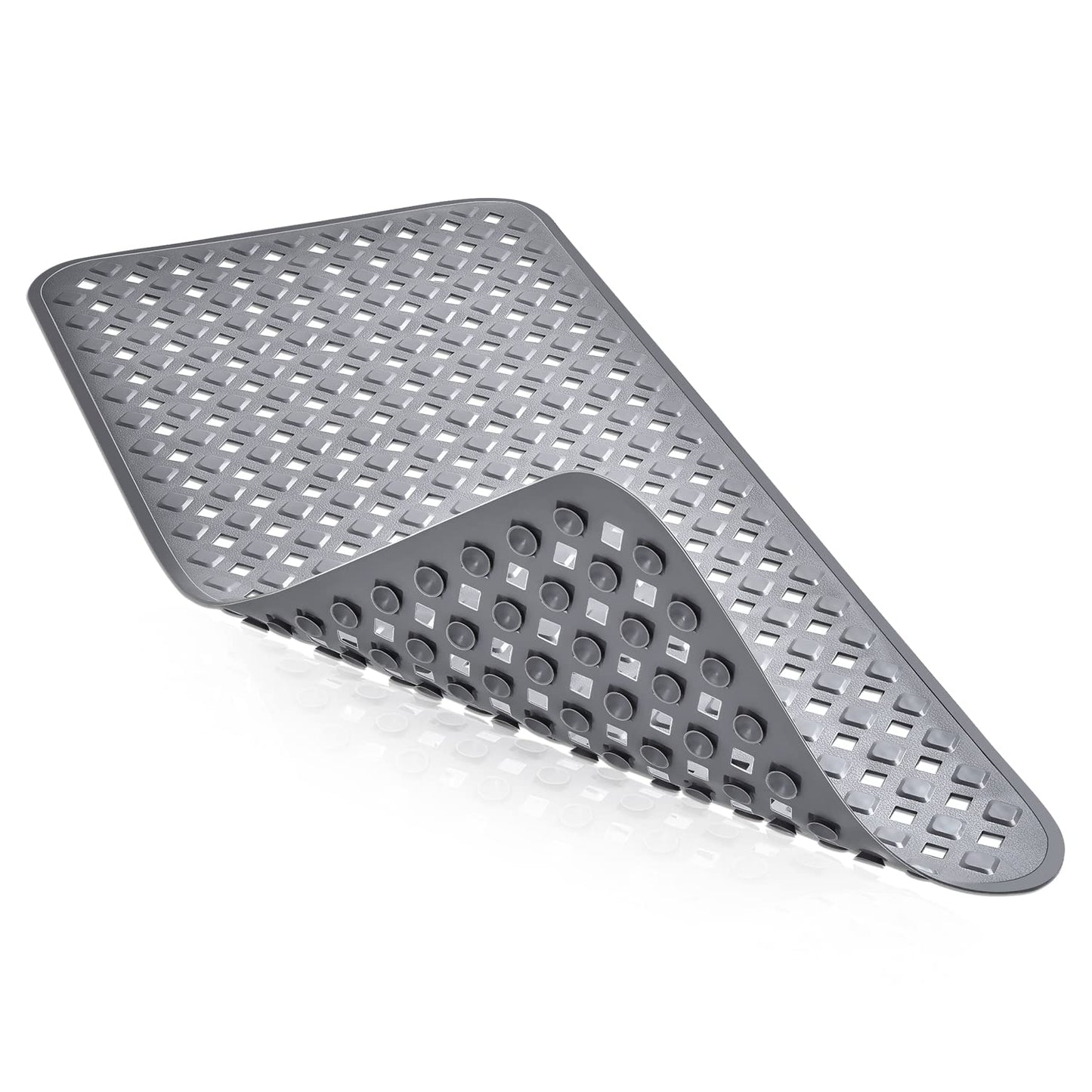 OTraki Bath Mat Non Slip Anti Mould, 88x40 cm Shower Mat with 260 Powerful Suction Cups Bath Matt for Inside Bath with Easy Drain Holes Baby Bath Mats