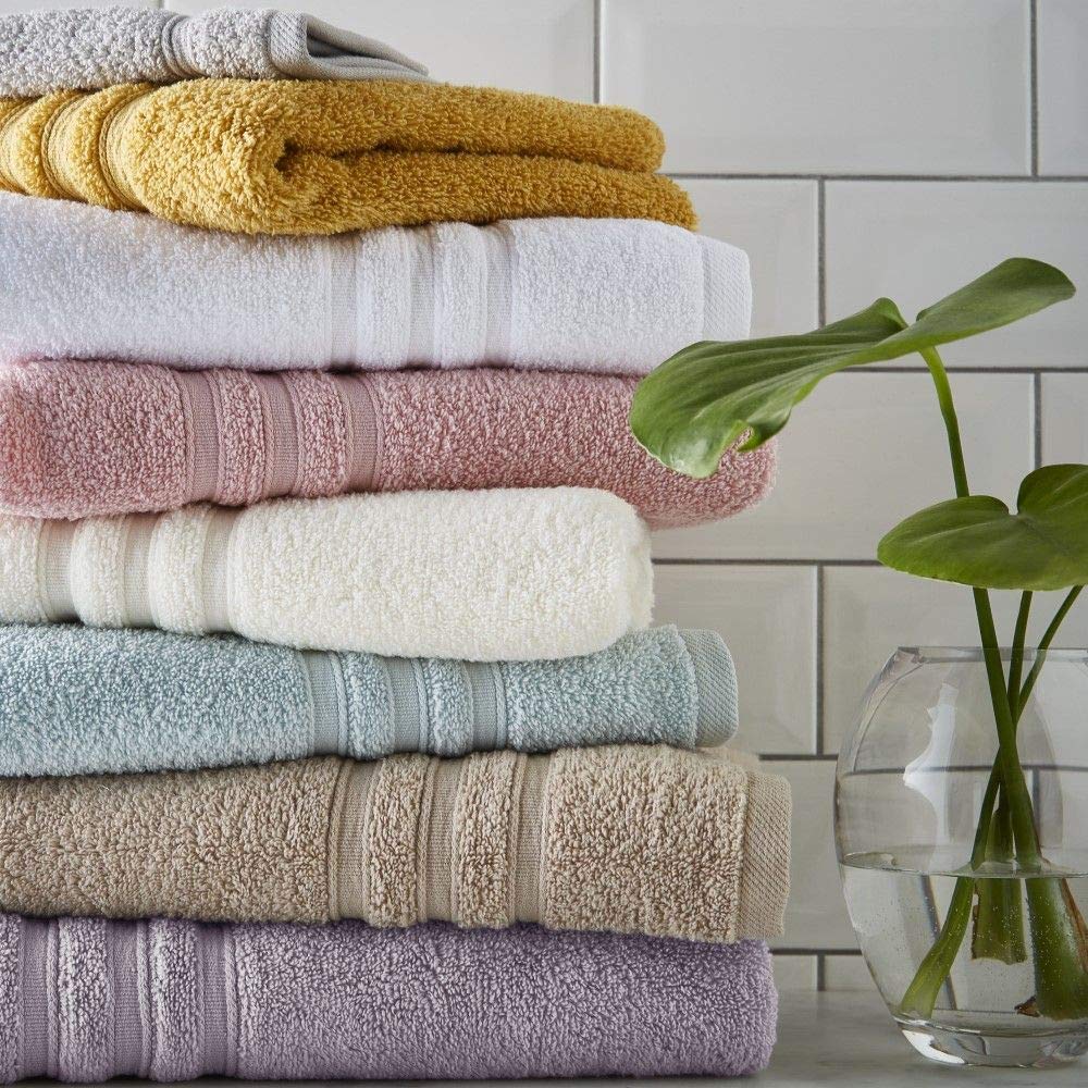 Catherine Lansfield Zero Twist Cotton 30x30cm Face Cloth Pair Natural