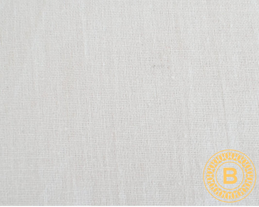 Plain White 100% Cotton Fabric for Arts & Crafts, Dressmaking, Quilting, Sewing, Bedding, Pillowcases, Bunting - 150 CM Extra Wide by BURLAS (White,