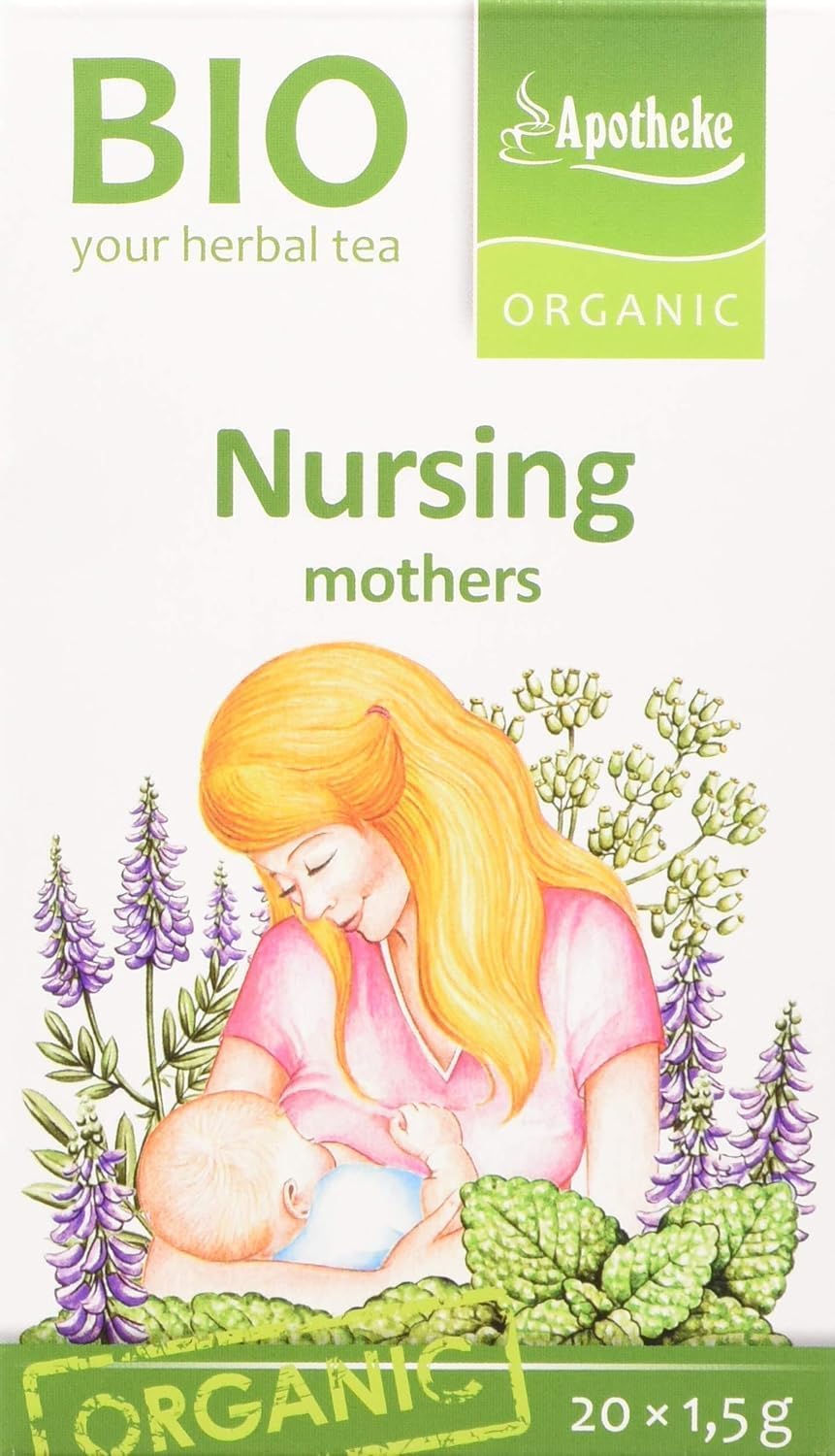 Apotheke Bio Nursing Tea for Breastfeeding Mothers stimulating Mother's Milk 20 x 1.5g Tea Bags (4)