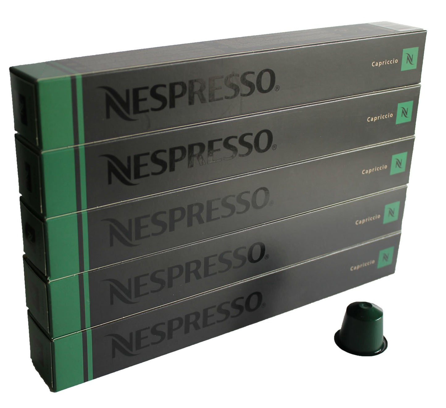 Nespresso 50 Capsules - 5X 10 Capriccio Espresso Original Capsules