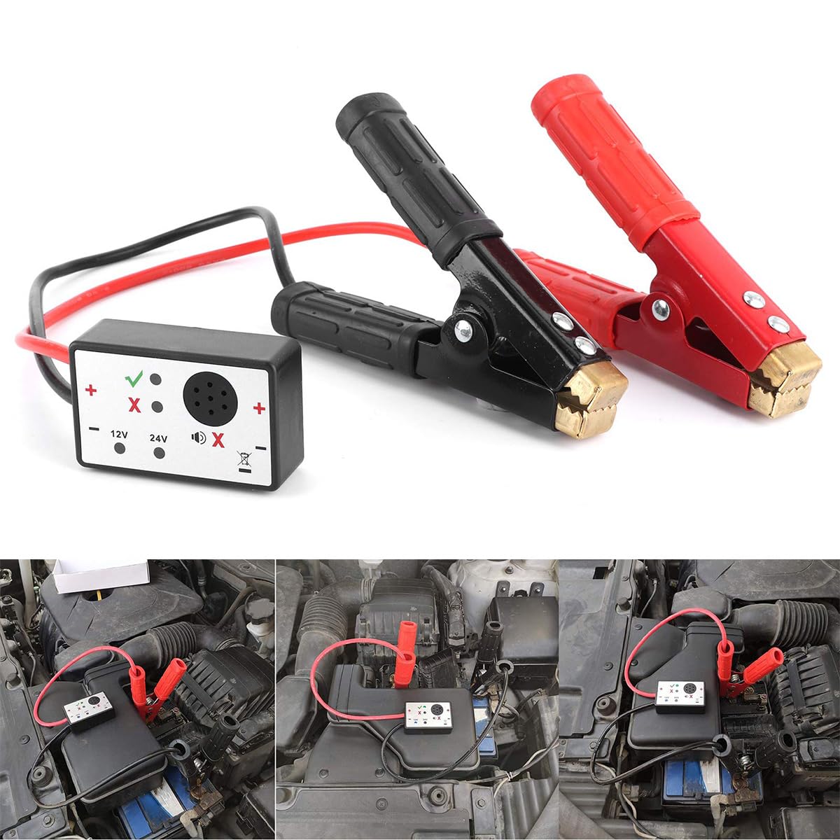 VOANZO Automotive Surge Protector 12V/24V Anti-Zap Surge Protection for Reverse Polarity Protection Battery Charge