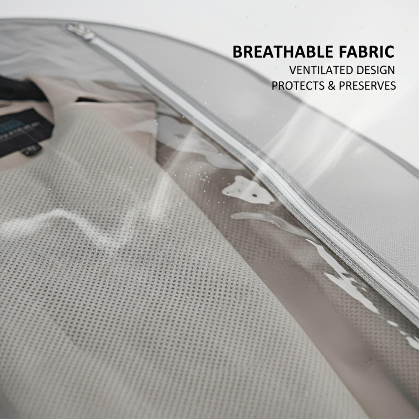 4 Pack Gray 60-Inch Garment Bags, Suit Covers for Hanging Clothes,8 Stück Magnetischer Akupressur Ball Silikon Stressabbau Magnet Bälle,Clothes