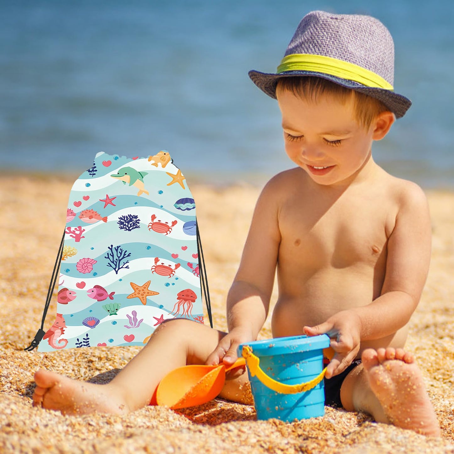 SERTAS Kids Beach Towel,Swim Towel for Girls,Kids Towel 70 X 140cm,Beach Towels for Kids,Lightweight Beach Towel Microfibre,Exquisite Pattern Beach