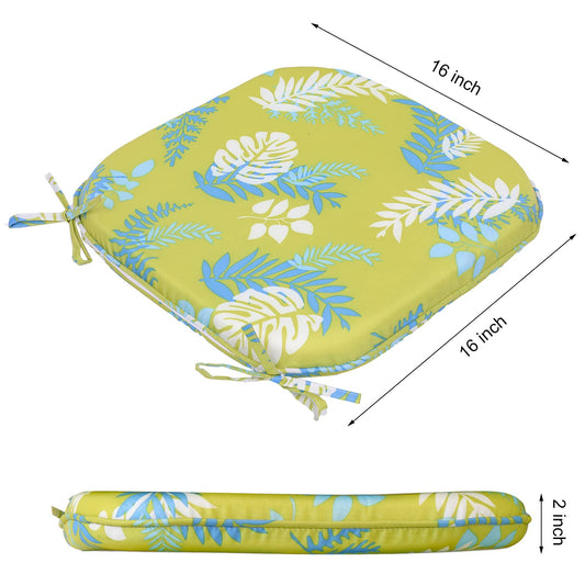 RACE LEAF Garden Chair Cushions,Chair Pads,Seat Pads for Dining Chairs,Cover Indoor Outdoor Seat Pad Cushions,for Your Living Room, Patio,Car,And More