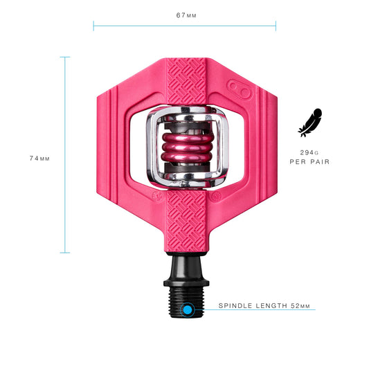 Crankbrothers Candy-1 Pedals, Pink