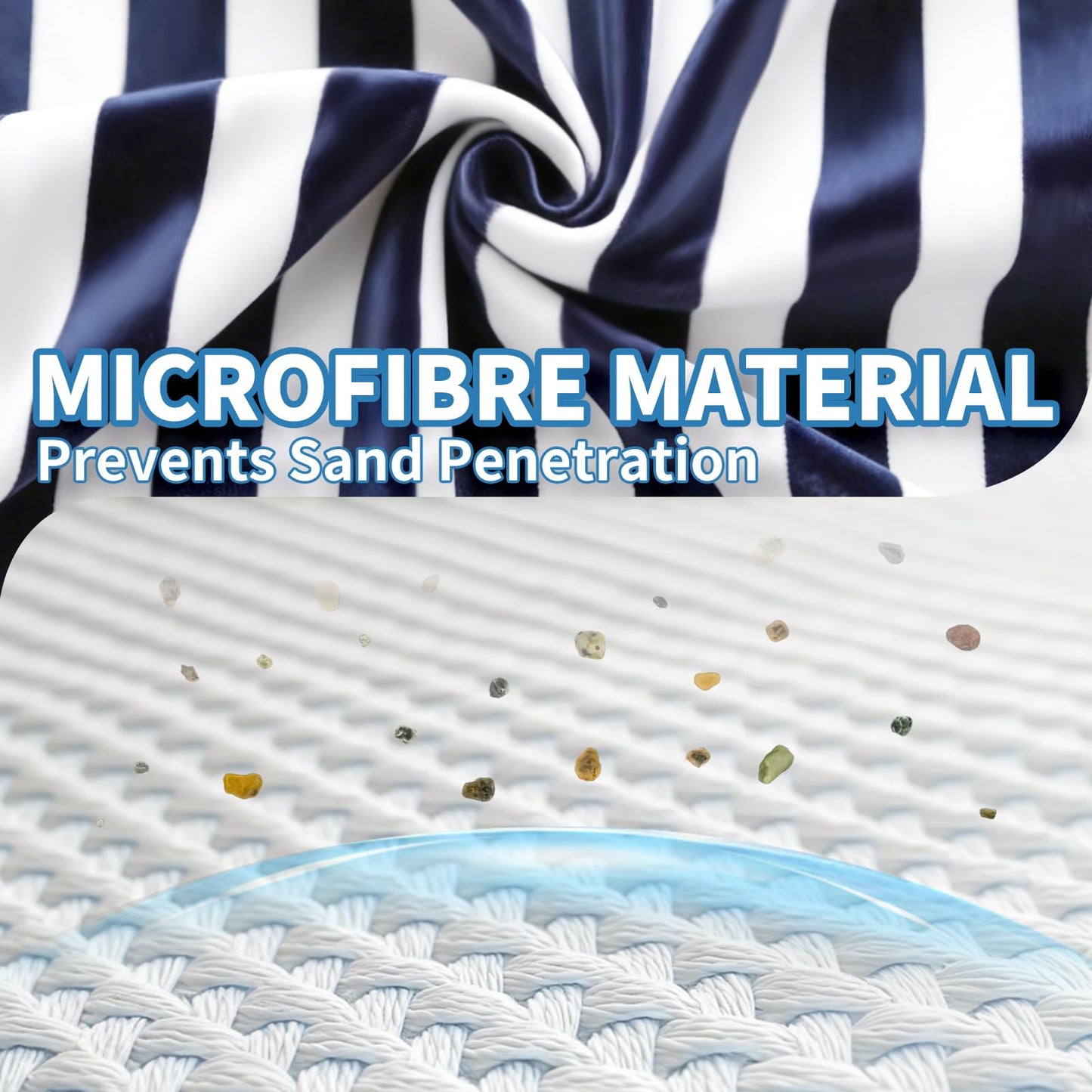 160 x 80 cm Microfibre Towel - Large Size Quick Drying Microfibre Beach Towels for adults, Sand-Free, Absorbentextra large Beach Towels for adults