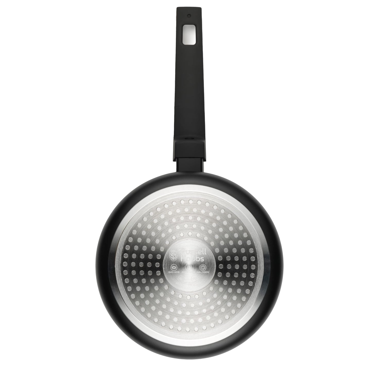 Russell Hobbs COMBO-8693 Saucepan Set Non-Stick Pans, Induction, With Glass Lids, High Performance, Easy-Clean, Use Little/No Oil, Soft-Touch