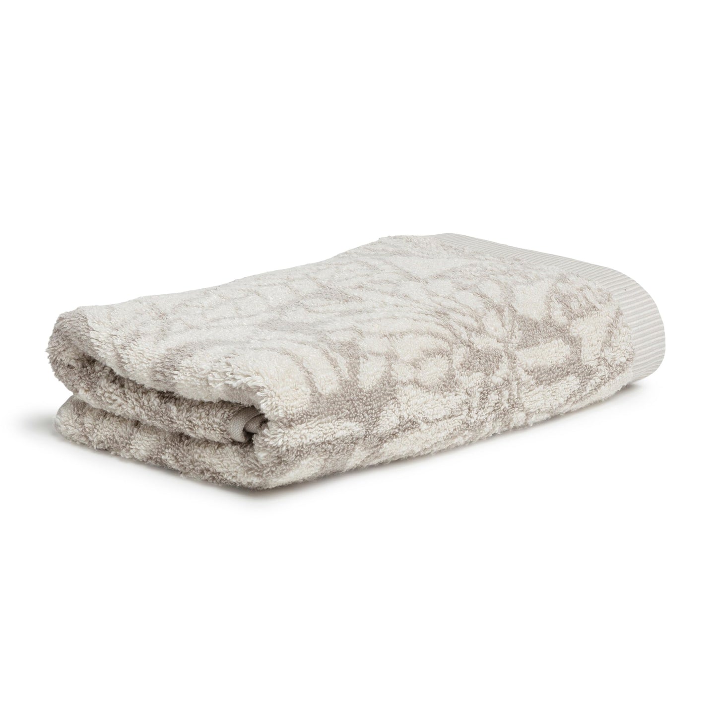 M?ve Brooklyn Botanic Hand Towel 50 x 100 cm 85% Cotton / 10% Viscose / 5% Linen Natural/Cashmere