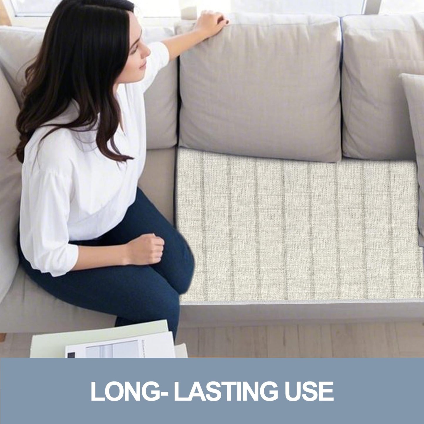VERONLY Couch Cushion Support for Sagging Seat - (60x170CM) Wooden Sofa Support Strengthener Boards for 3 Seater