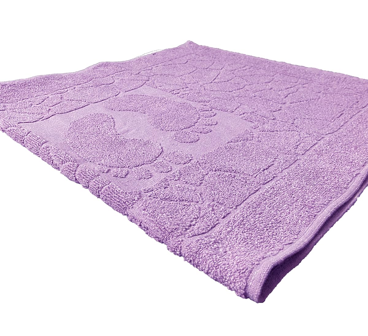 OG-ER OGER Bath Mat Set, 2 Pieces, Terry Cloth Shower Mat, Washable Shower Mat & Bath Mat, 600 g/m² & 100% Cotton, Absorbent & Quick Drying