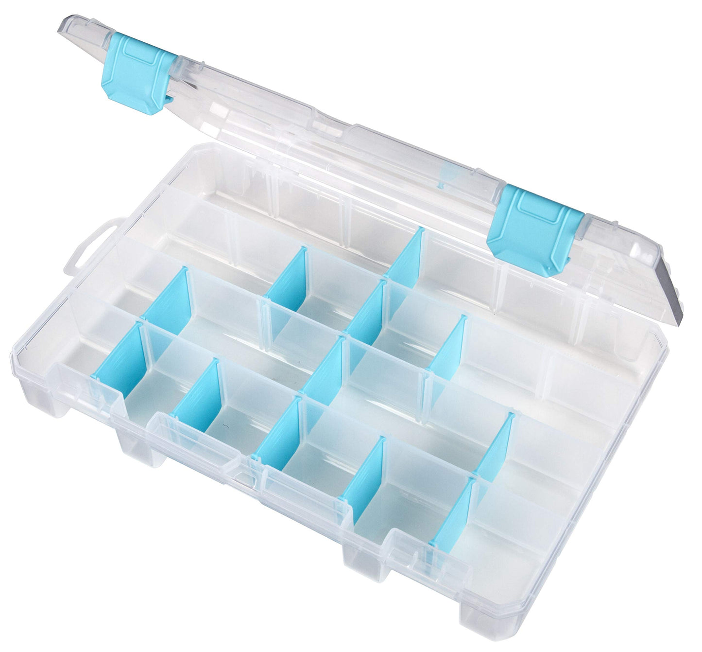 ArtBin 6847AG ZERUST Anti-Tarnish Box, 4 Compartment, Medium (10.75" x 7.375")