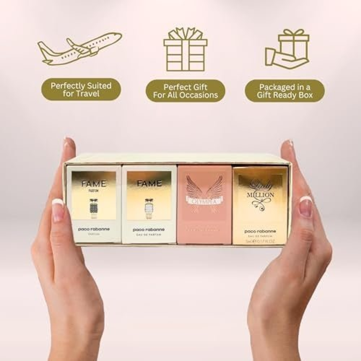 Paco Rabanne Ladies Miniature Gift Set (2 x 4ml 5ml 6ml)