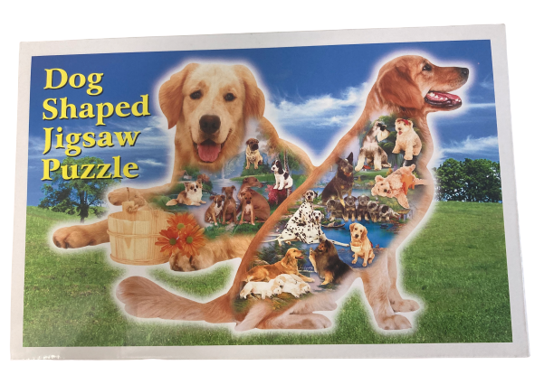 Dog Shape Jigsaw Puzzle