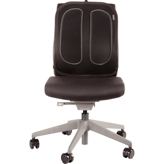 Fellowes Suites Mesh Back Support for Office Chair with Tri-Tensioning, Graphite, Standard, 9191301