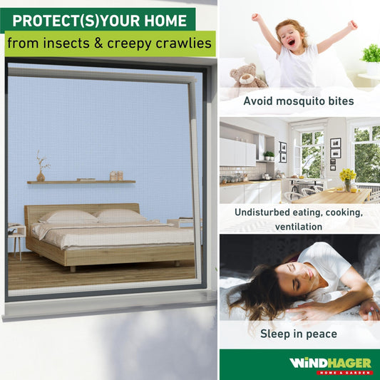 Windhager Insect Protection Plus Stretchers Window