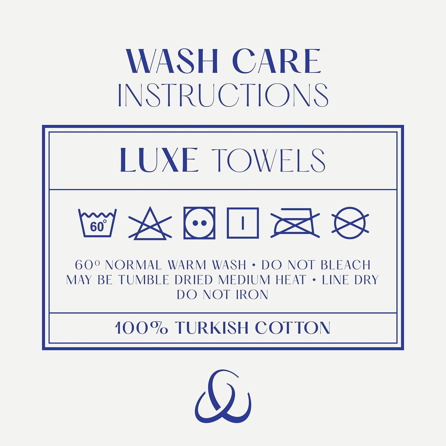 Christy Luxe 6 Piece Towel Set | Navy Blue | Luxe Heavyweight 100% Turkish Cotton | Ultra Soft | Super Absorbent | 730GSM