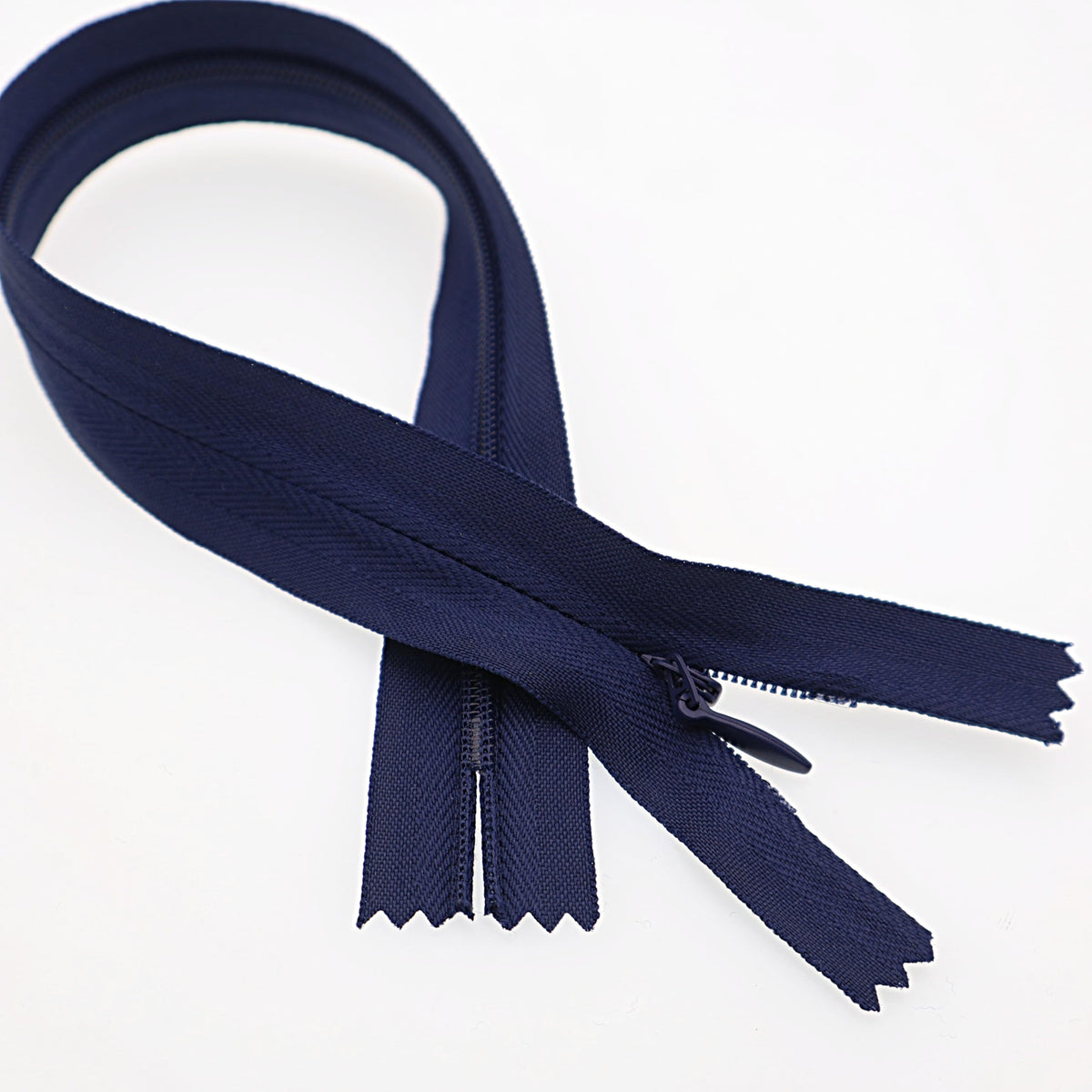 12 Inch Invisible Zips, Close End Nylon Hidden Zip for Handmade Garment, Bags, Home Textile, Tailor 30PCS, Navy Blue YIGUANXIN