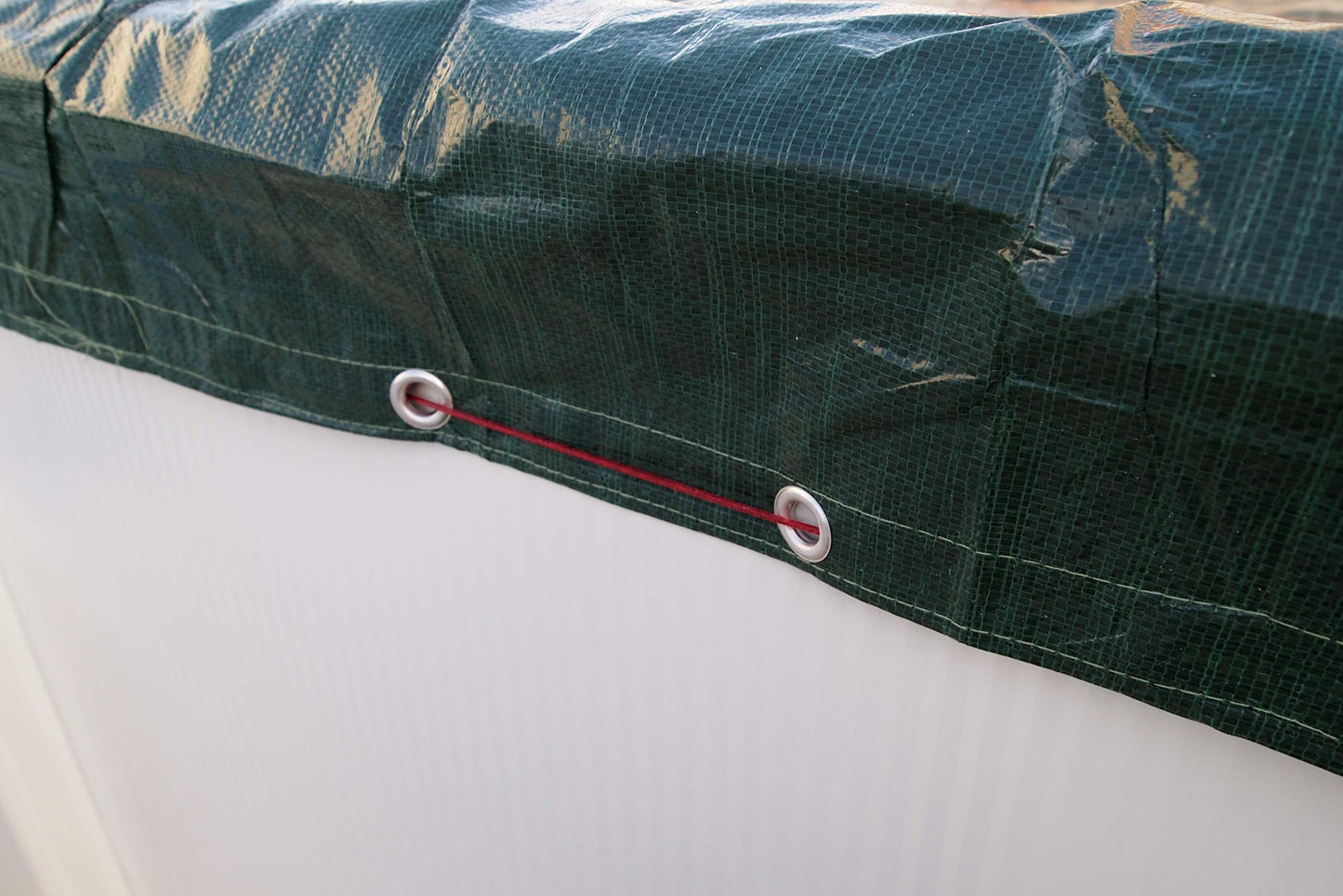 Steinbach Winter Pool Cover for Round Swimming Pools Green 360 x 360 x 360 cm 0.1 cm 036305