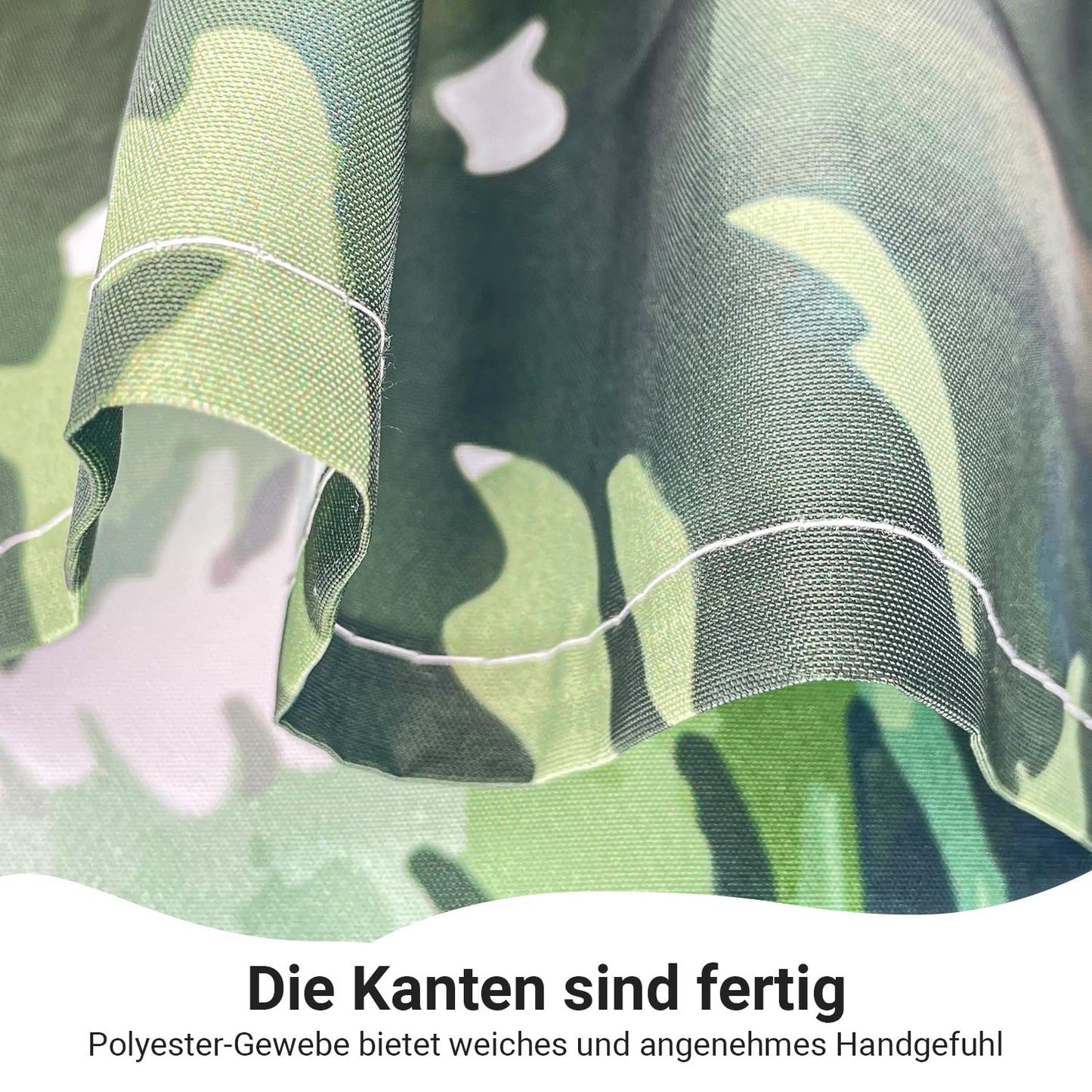 Lerores Shower Curtain 240 x 200 cm Mountains, Weighted Hem, Anti-Mould Textile, Water-Repellent