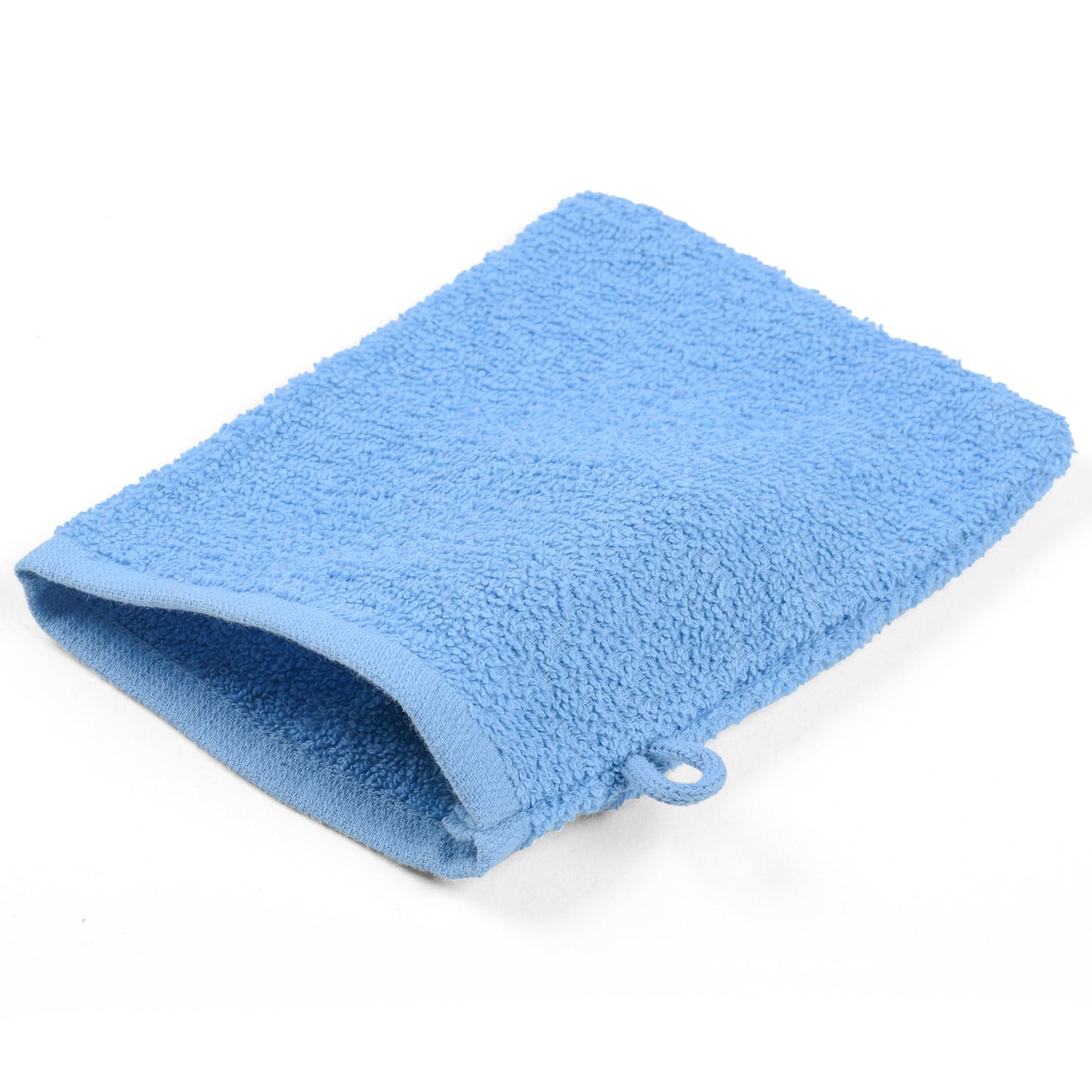 Perefly Washcloth Small Towels Set - 15 X 21 CM Hand Towels for Bathroom & Gym - Soft & Absorbent - Fast Drying Wash Cloths 10 Pack (Blue)