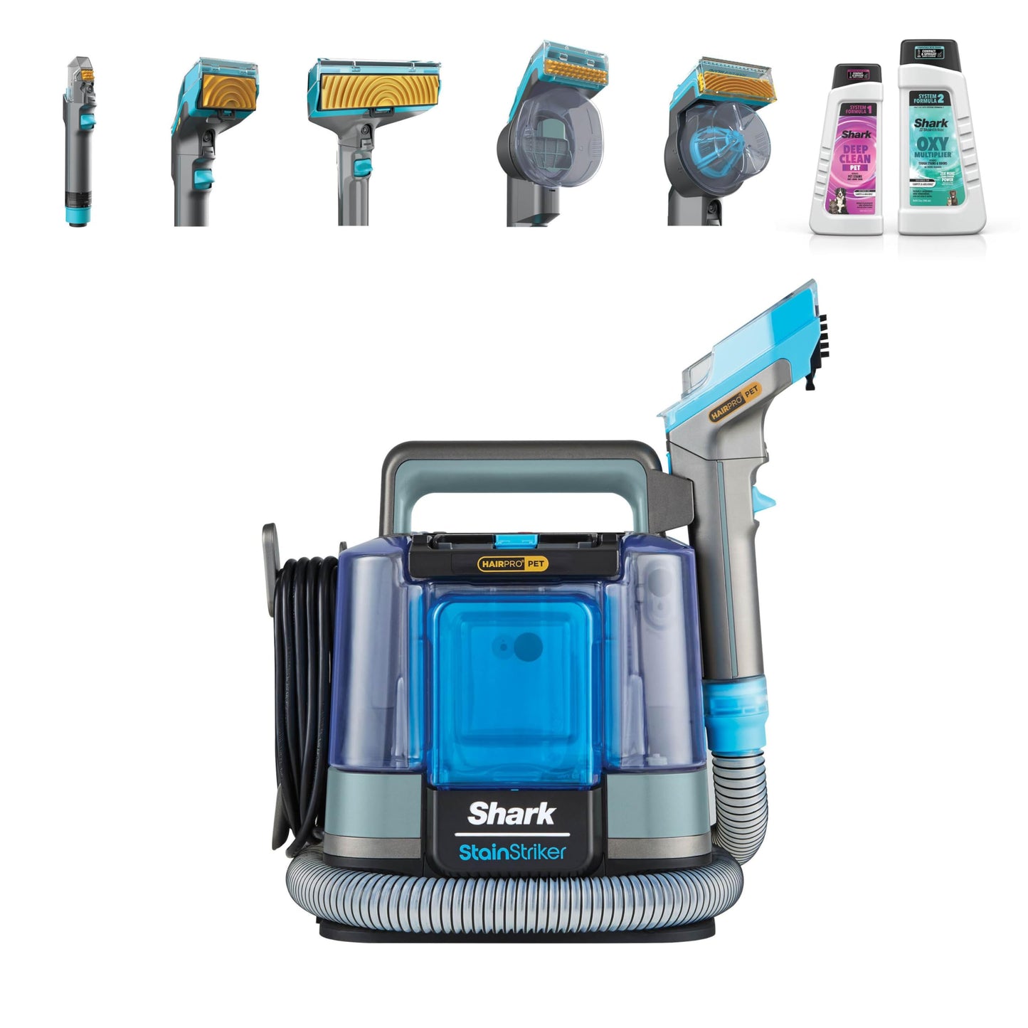 Shark StainStriker HairPro Pet Spot Cleaner PX250UKCP