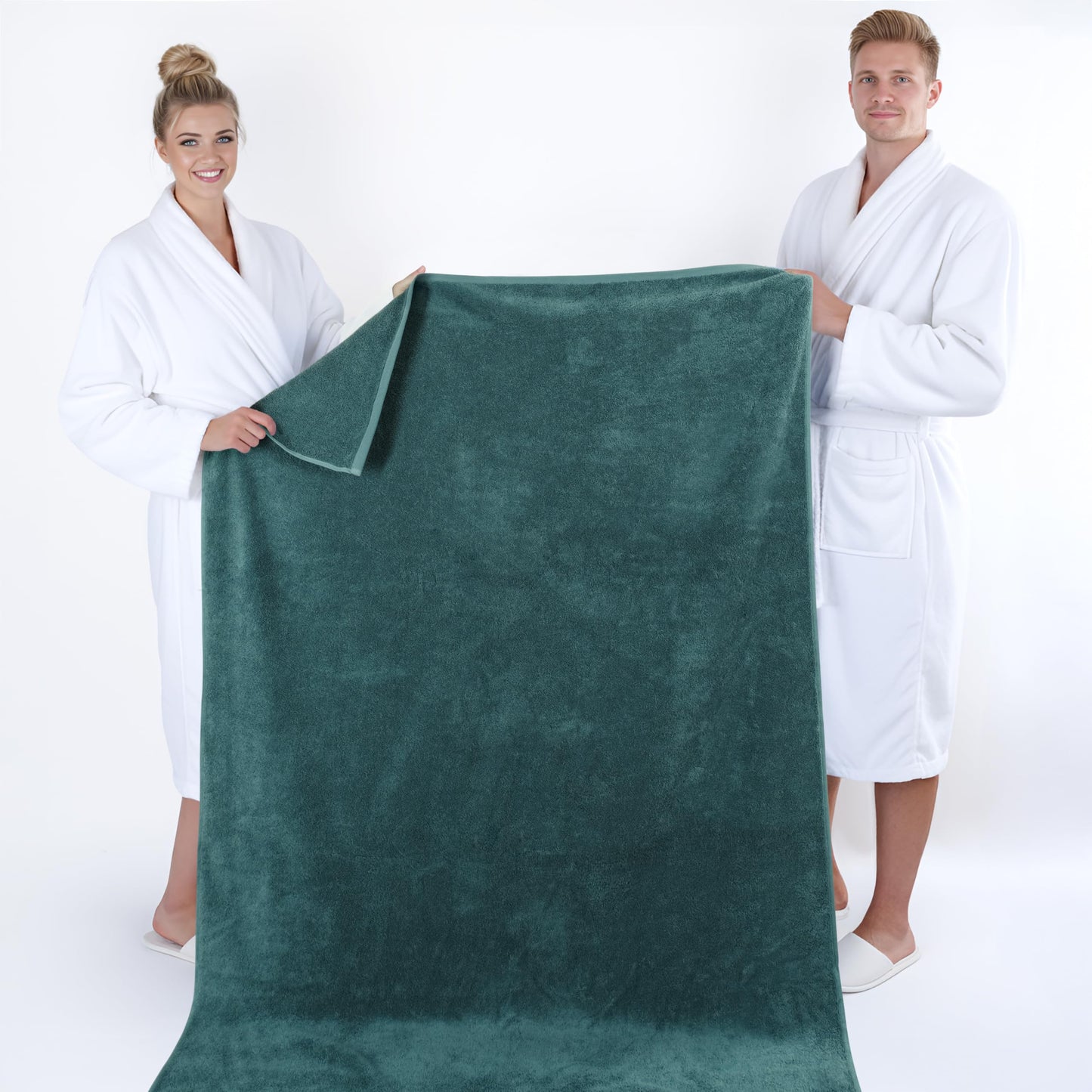 American Soft Linen - 40" x 80" Extra Large Bath Towel - Luxurious Premium Spun 650 GSM Turkish Cotton Towel for Maximum Softness and Absorbency