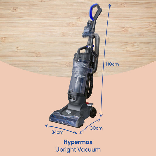 Russell Hobbs Vacuum RHUV7001, Upright Vaccum, Grey & Blue