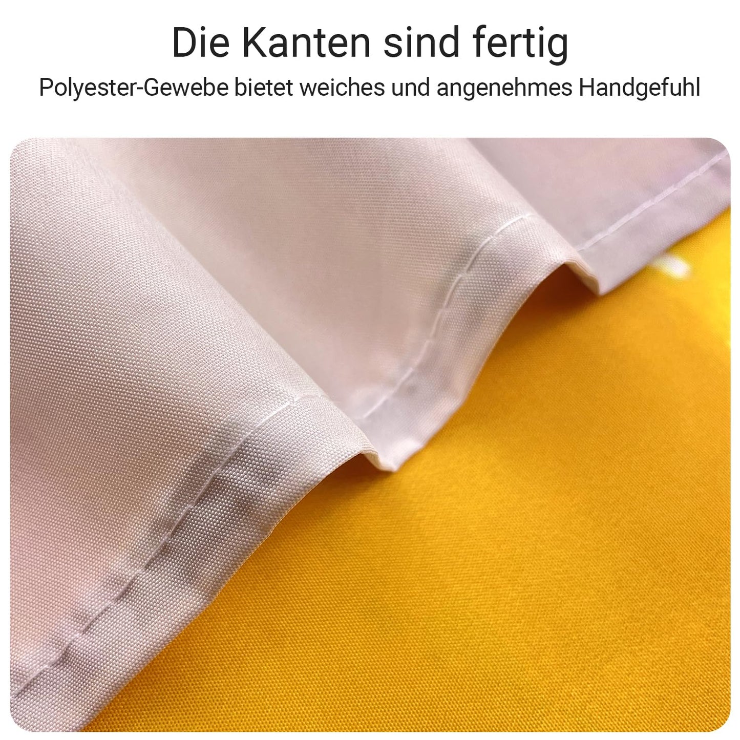 Lerores Shower Curtain, 180 x 200 cm, Yellow Duck, Weighted Hem, Anti-Mould Textile, Water-Repellent