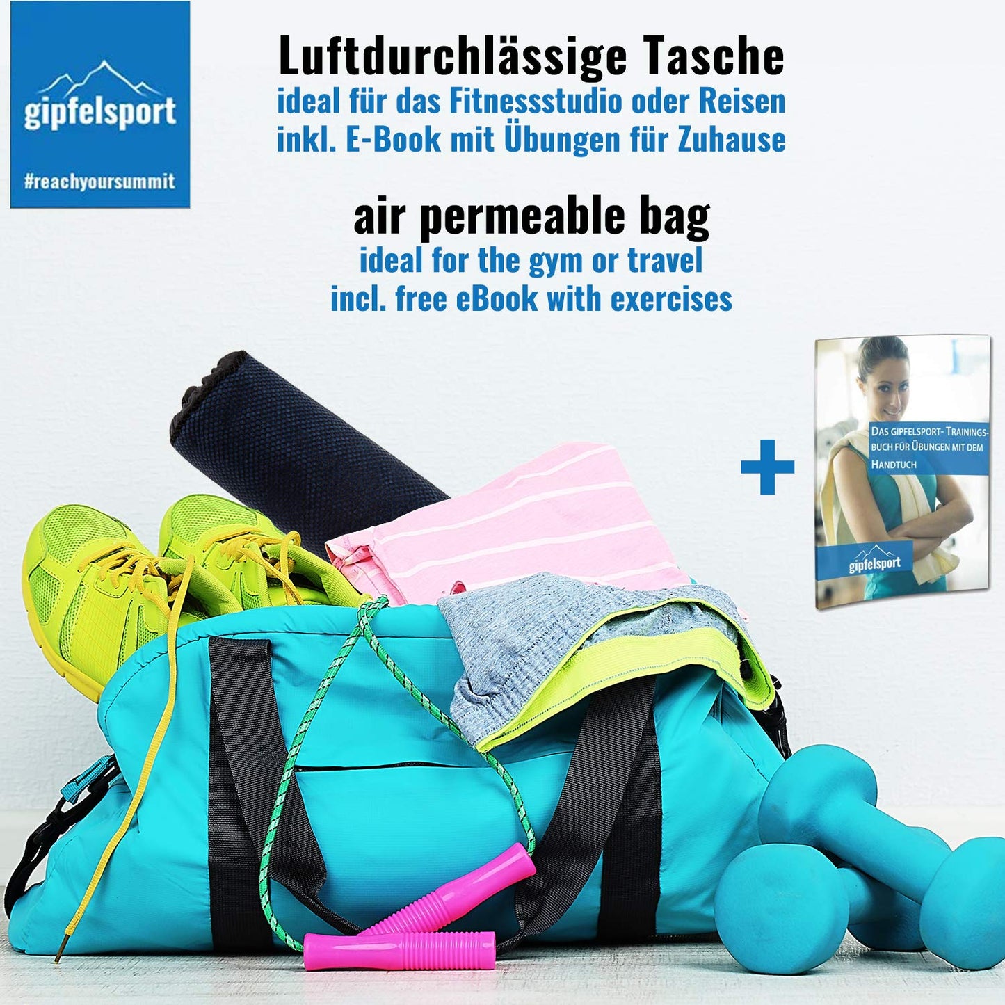 gipfelsport Microfibre Towel | Navy | XS(50x30cm) without bag
