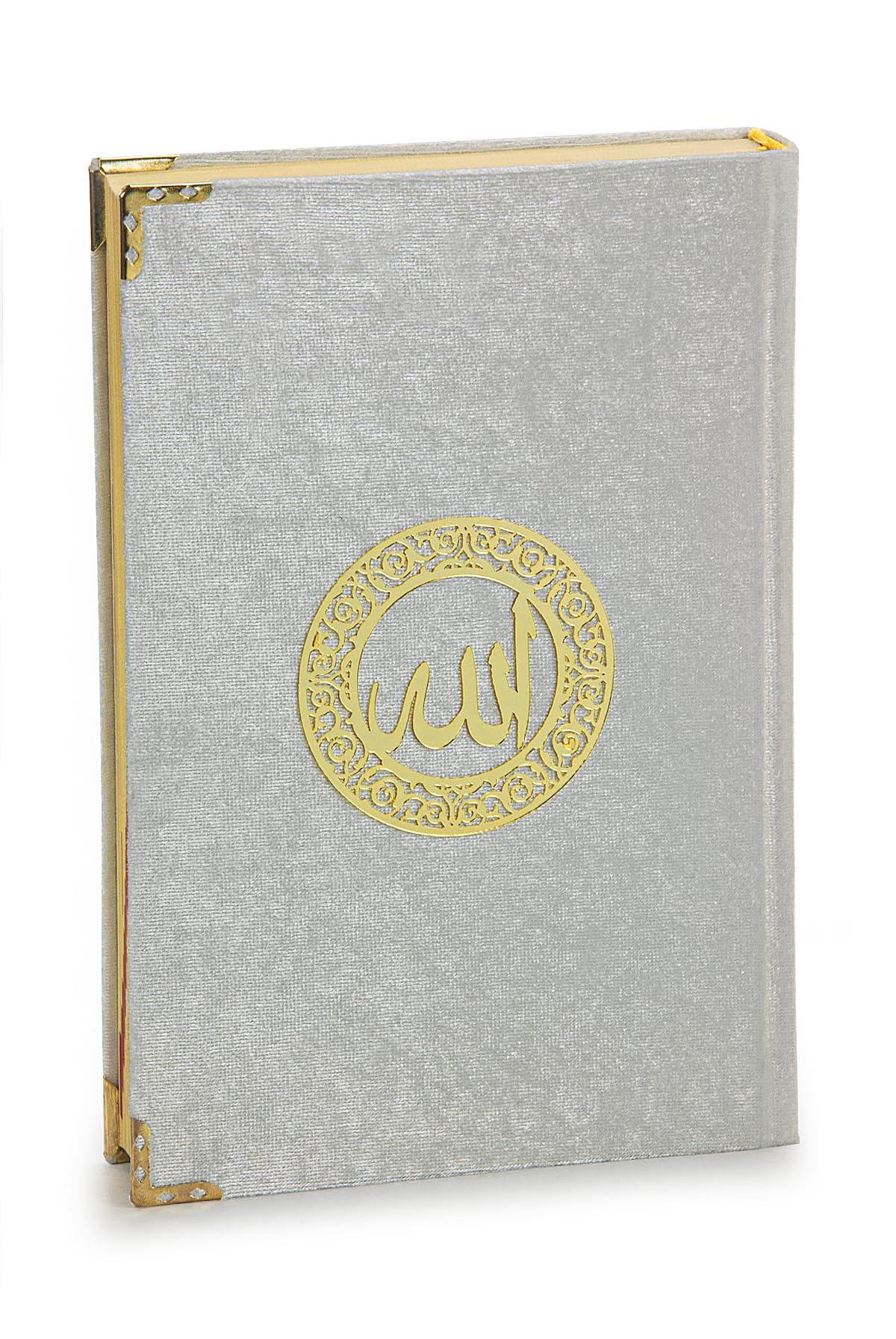 ihvan online, The Holy Arabic Quran Gift Set, Book Stand Holder, Desktop Quran Holder, Rehal, Velvet Covered Chest Rihal