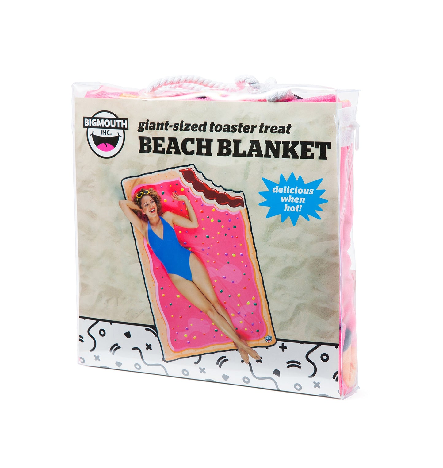 BigMouth Inc Giant Toaster Tart Beach Blanket