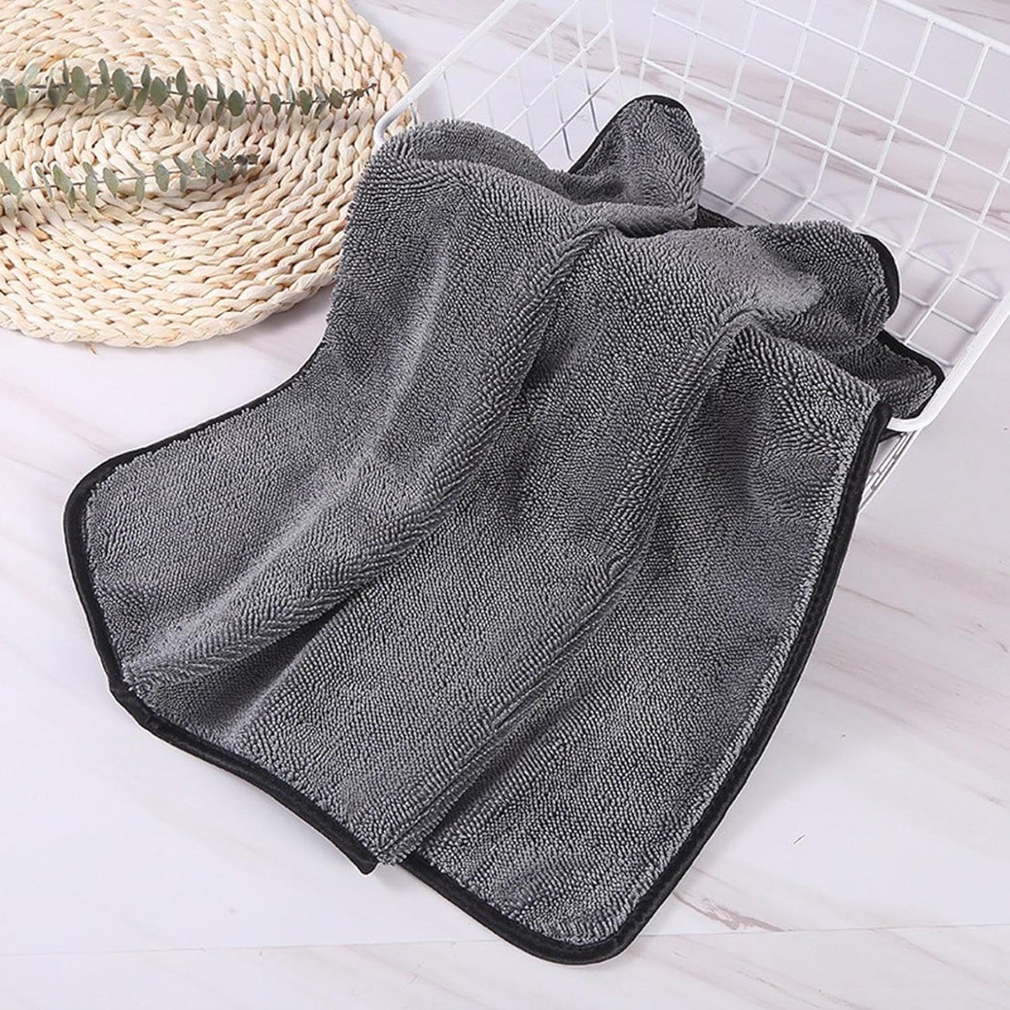 COJJ-Bath XXL Fast dry Shower Cubicle Cloth, Drying Towel 60 x 40 CM,Drying Towel for Water Removal in Shower and Bathroo(1PCS)