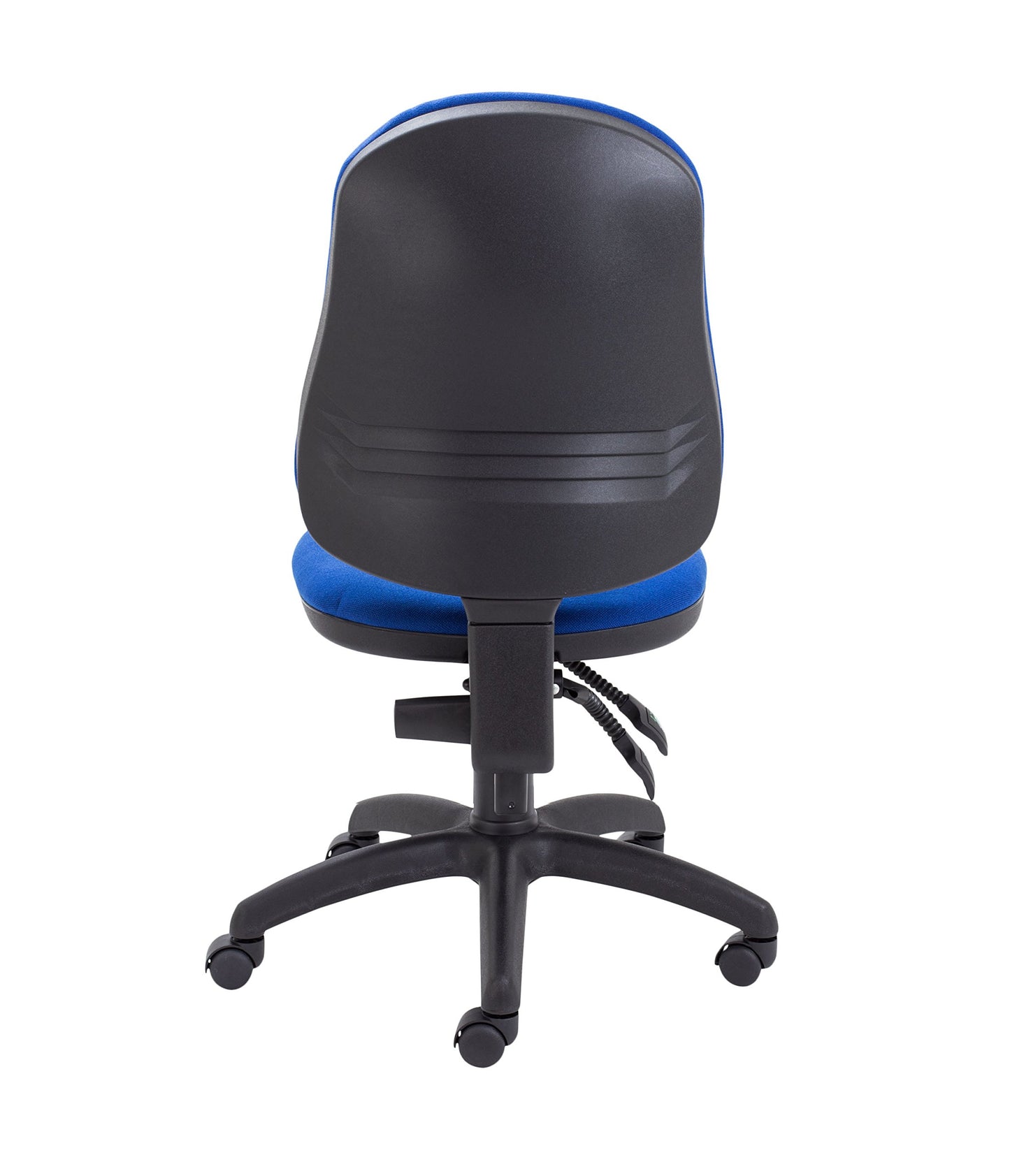 Office Hippo Small Chair Without Arms, Computer Desk With High Curved Back, Swivel + Adjustable Backrest, Home Office With Wheels, Max 115kg